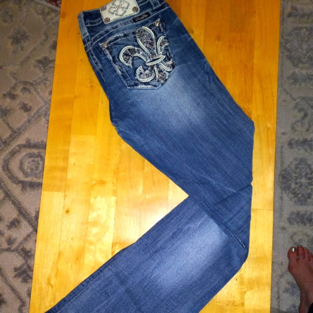 Miss me jeans signature boot sz 29